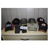 Hats and 2 Pair of Work Gloves