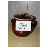 Brown Hull Beanpot