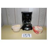5 Cup Coffee Maker with Filters