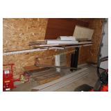 Wood, Metal Flashing, Decking Composite, Metal