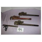 Pipe Wrenches & Squaring Tool