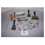 Putty Knives/Paint Scrapers, Adjustable Hose Clamp