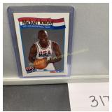 Michael Jordan 1991-92 Hopps card #579 USA
