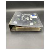 Black 3-in Baskebball Card Album; Basketball 80