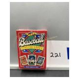 1991 Baseball playing cards deck 56 all-star
