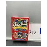 1991 Baseball playing cards deck 56 all-star