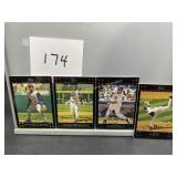 2007 Topps baseball, 4 sealed cello 4-card packs