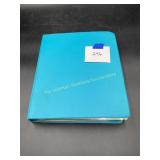 teal 1.5-in binder;2003  Upper Deck MVP FB