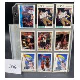 Micheal Jordan-9 cards
