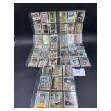 Topps baseball, 5 pages stars and teams