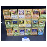 Pokemon 1st Edition Jungle-18 different cards,