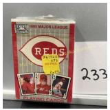 Cincinnati Reds 1993 playing cards deck, unopened