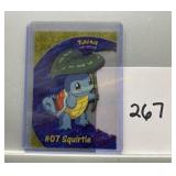 Pokemon Topps 2000 TV Animation #07 Squirtle