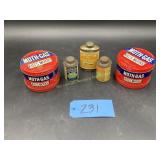 Advertising Tins--5 Total