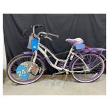 24" Wheel Schwinn Riverside Purple and White Bike