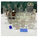 Box of milk bottles, Uservo glass bottles-4, 2