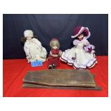 Childs Wooden Ironing board, needs a pin,  House