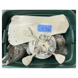 White Ceiling Fans 3 Total in the tote