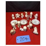 Lot of Precious Moments, ornaments, plates,