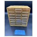 Akro-Mills 21 drawer organizer 10" W x 10 1/2"T x