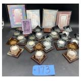 Box of Plaques, Sun, Moon, Love, Happy