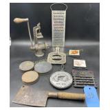 Meat Grinder Keystone #20, Old Trivets, Old Meat