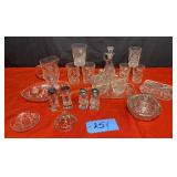 Lot of Crystal Glassware