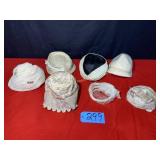 Vintage Ladies Hat/Head ware--White/Cream