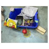 Lot of Toys, books, wooden toy, misc.