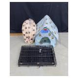 Dog bed, Dog kennel, small dog wire cage 24X 18