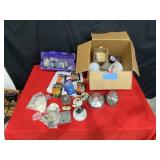 Misc. lights, electrical boxes, ceiling fan,