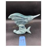 Royal Haeger #R271 USA Blue Swordfish Planter