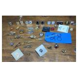 Jewelry--Tie Clips, Pins, and Cuff Links