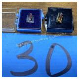 International Harvest Lapel Pins--2 Total