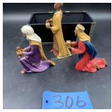 Small Treasure Chest and 3 Wiseman for 2005