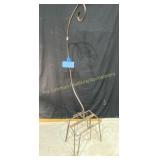 Metal Plant Stand 54" T  Base is 13" W x 9" D