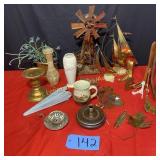 Misc. Lot, Windmill, Sailboat, butterflies, p