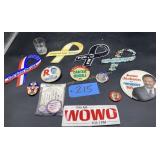 Elwood Glass Festive, 1972 glass, Magnets, Old