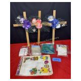 Tote of Easter Decorations