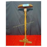 Tall wood plant stand 15"W x 43 1/2" T