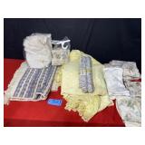 Yellow Sheet Set, Misc Linens, Wallpaper, and Rugs