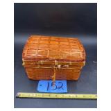 Lot of decorative glass grapes with basket