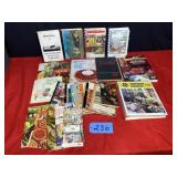 Lot of Old Recipe Books