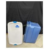 Set of 3 Totes--Only 1 has a lid