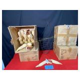 6" Indiana Corn Dï¿½cor x4 Boxes and Wire Holding