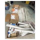 PVC Pipes all different sizes --Longest ones 64"