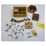 Wood Toys and Metal Puzzles