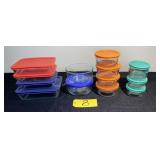 Glass Pyrex Storage Containers