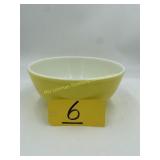 Yellow Pyrex 4 Qt. Bowl, Number 404