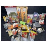 Misc. Box of House hardware, doors, brackets etc.